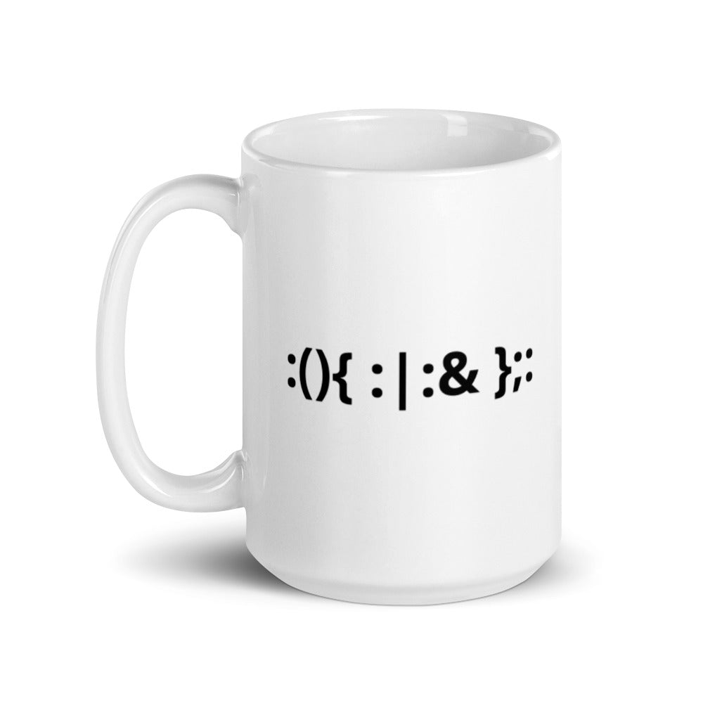 Linux Hackers - Bash Fork Bomb - Mug by DarkByteGear