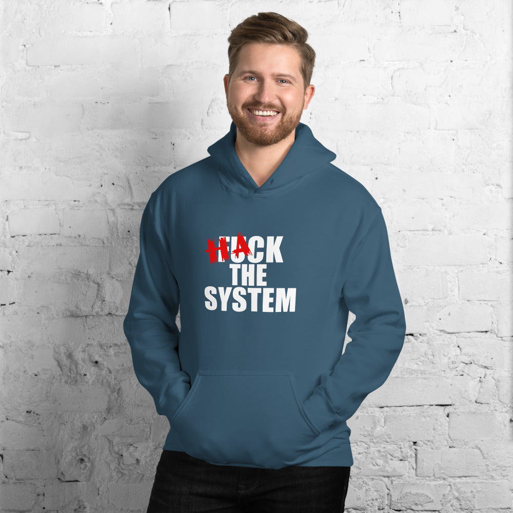 Hack the system - Unisex Hoodie by DarkByteGear