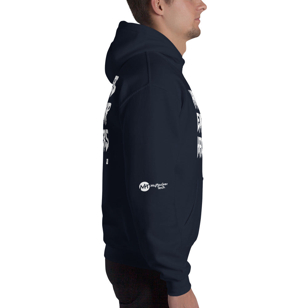 Hackers empower hackers - Unisex Hoodie by DarkByteGear