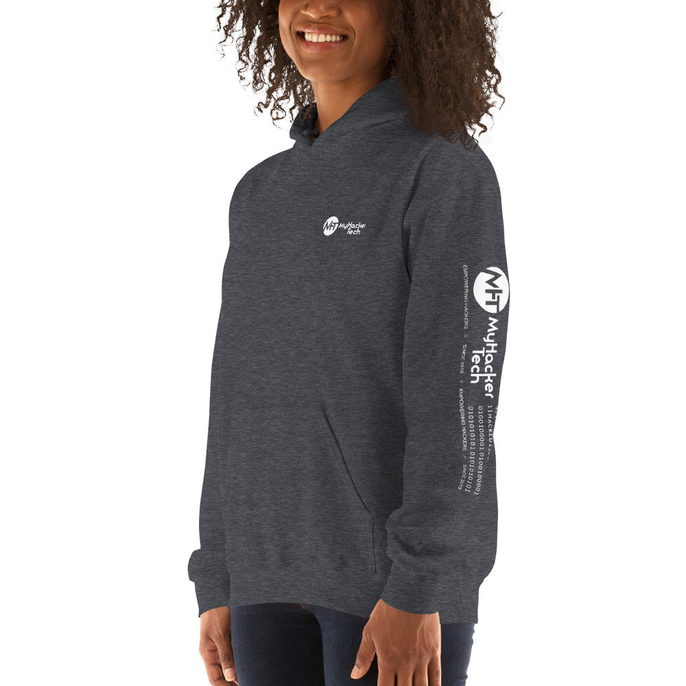 Hacking the apocalypse v1 - Unisex Hoodie (with all sides design) by DarkByteGear