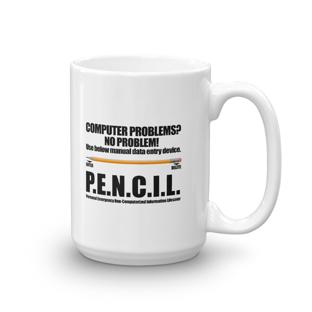 P.E.N.C.I.L. - Mug by DarkByteGear