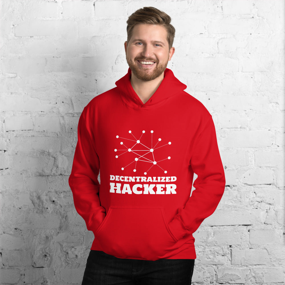 Decentralized Hacker - Unisex Hoodie by DarkByteGear