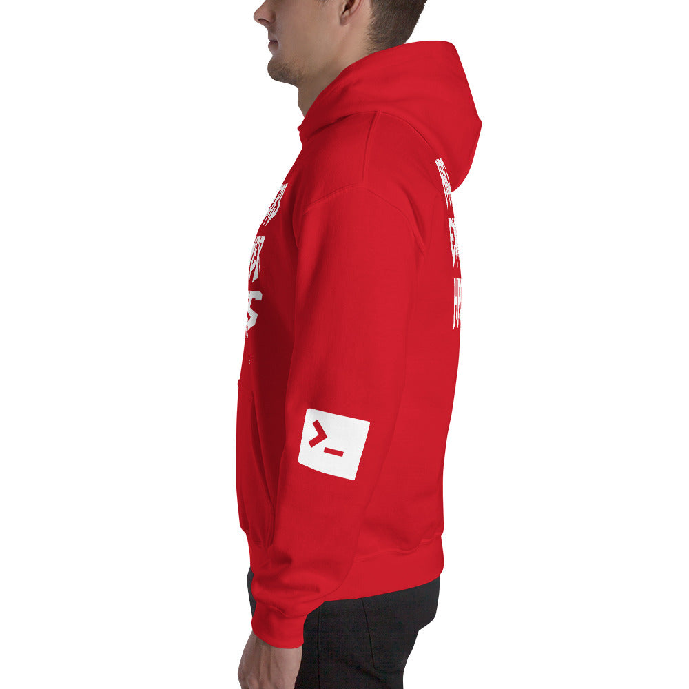 Hackers empower hackers - Unisex Hoodie by DarkByteGear