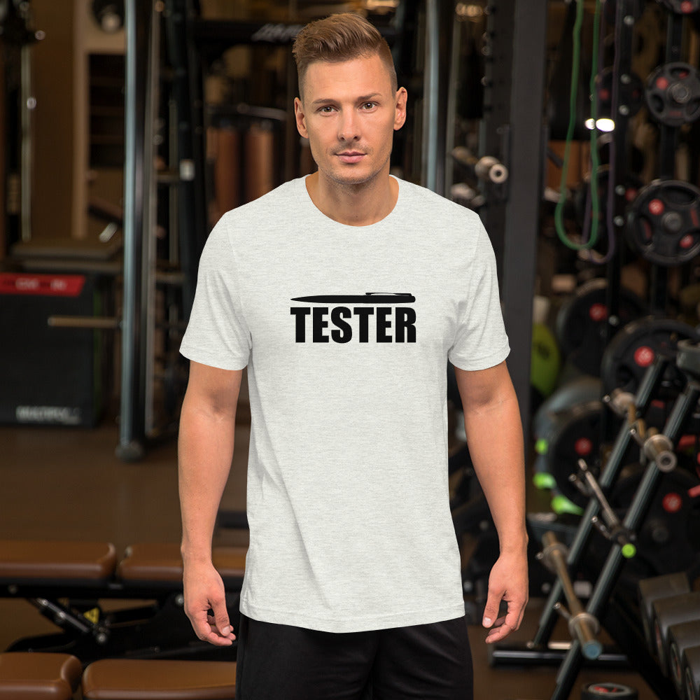 Pentester v5 - Short-Sleeve Unisex T-Shirt (black text) by DarkByteGear