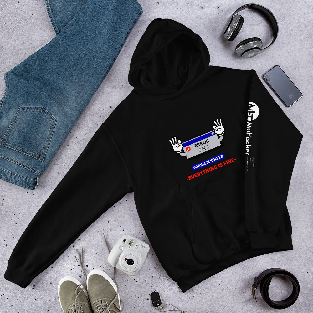 Problem solved - Unisex Hoodie by DarkByteGear