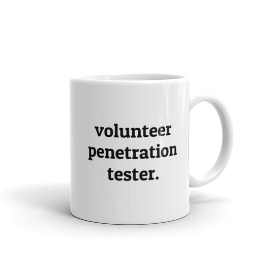 Volunteer penetration tester - Mug by DarkByteGear