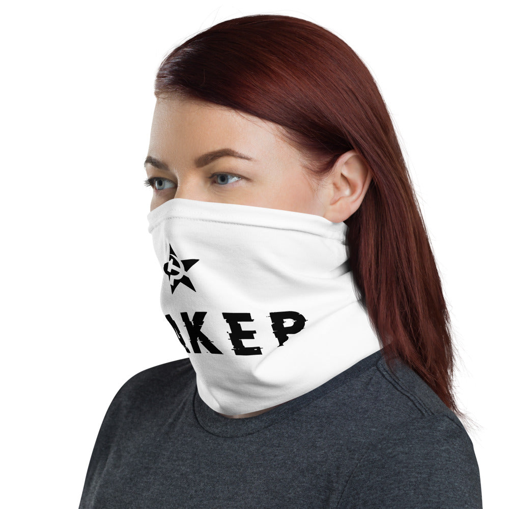 Xaker - Neck Gaiter (black text) by DarkByteGear