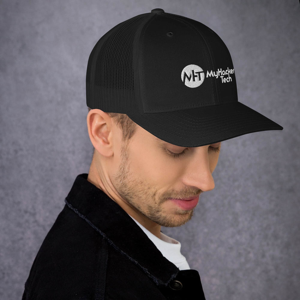 MyHackerTech - Trucker Cap by DarkByteGear