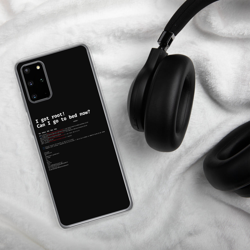 I got root! Can I go to bed now? - Samsung Case by DarkByteGear