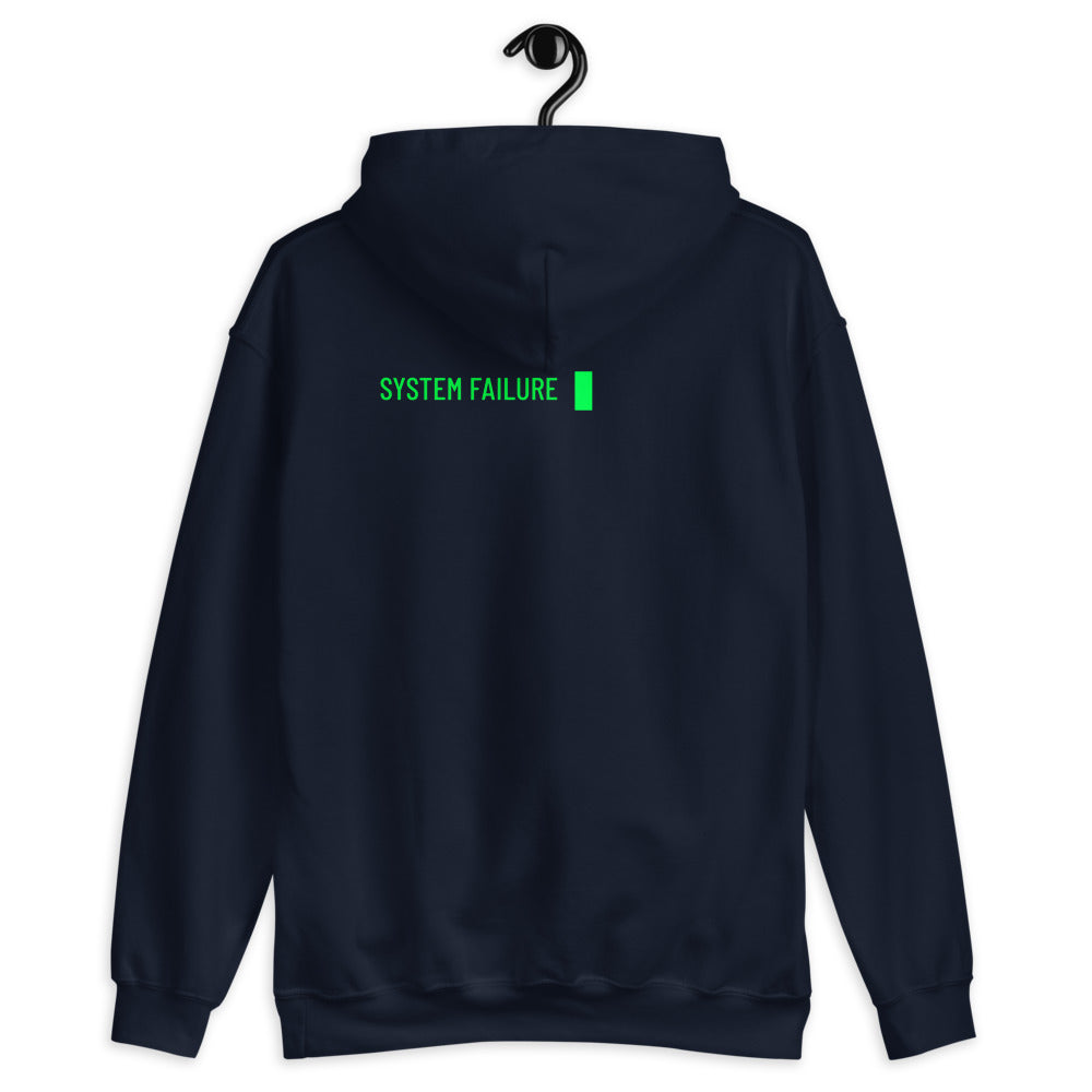System failure - Unisex Hoodie by DarkByteGear