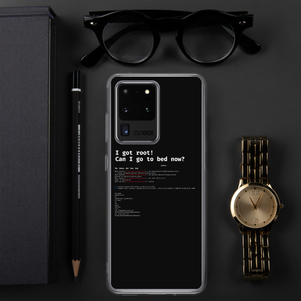 I got root! Can I go to bed now? - Samsung Case by DarkByteGear