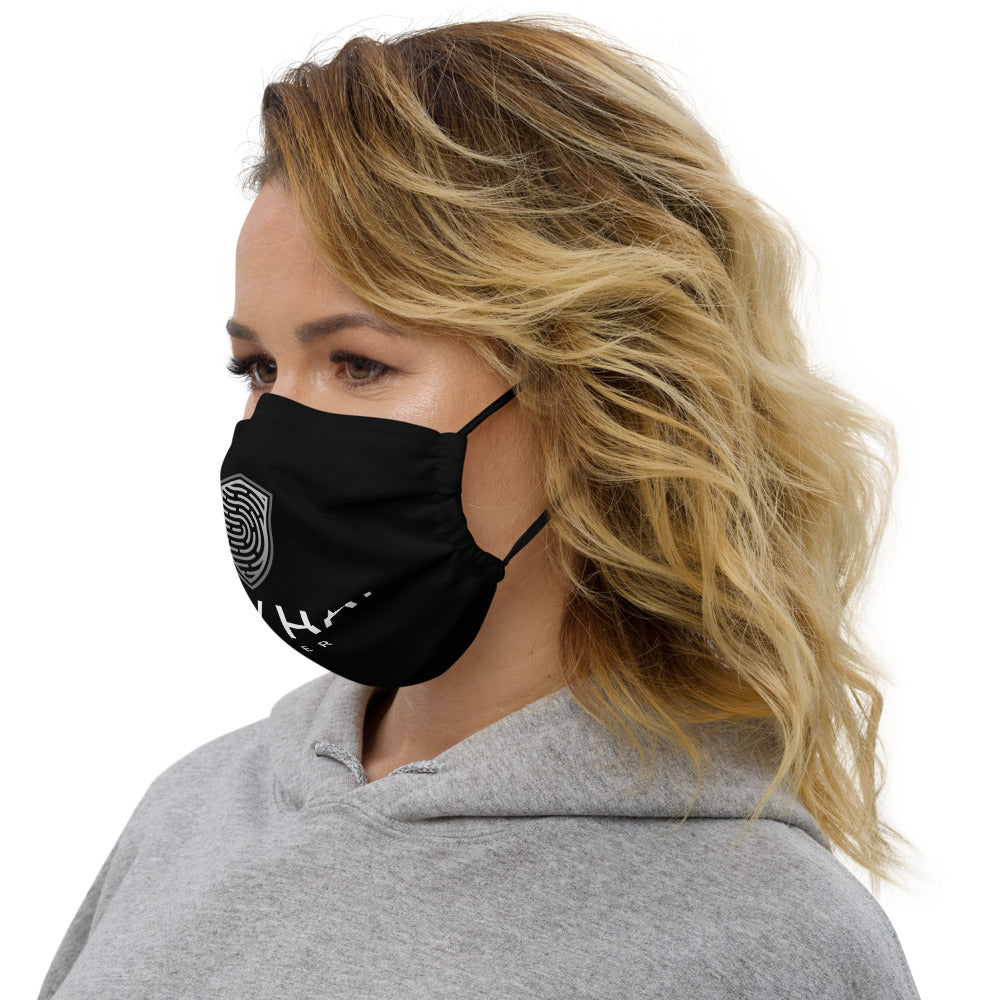 Grey Hat Hacker v1 - Premium face mask by DarkByteGear