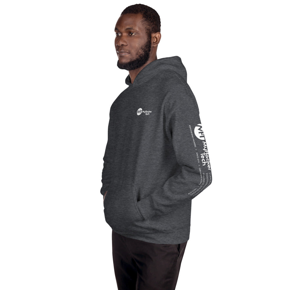 volunteer penetration tester - Unisex Hoodie (with all sides designs) by DarkByteGear