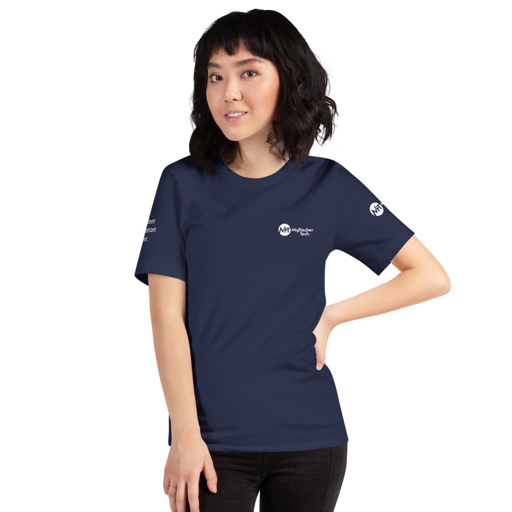 volunteer penetration tester - Short-Sleeve Unisex T-Shirt ( with all sides designs) by DarkByteGear