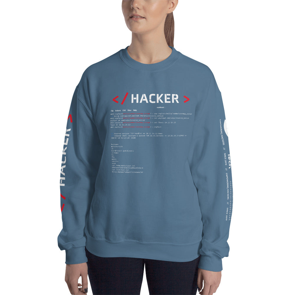 Hacker v.1 - Unisex Sweatshirt by DarkByteGear