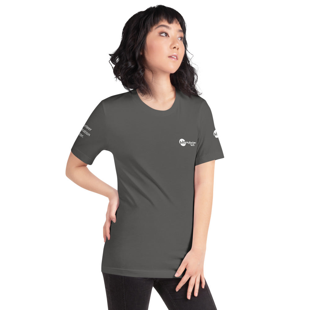volunteer penetration tester - Short-Sleeve Unisex T-Shirt ( with all sides designs) by DarkByteGear