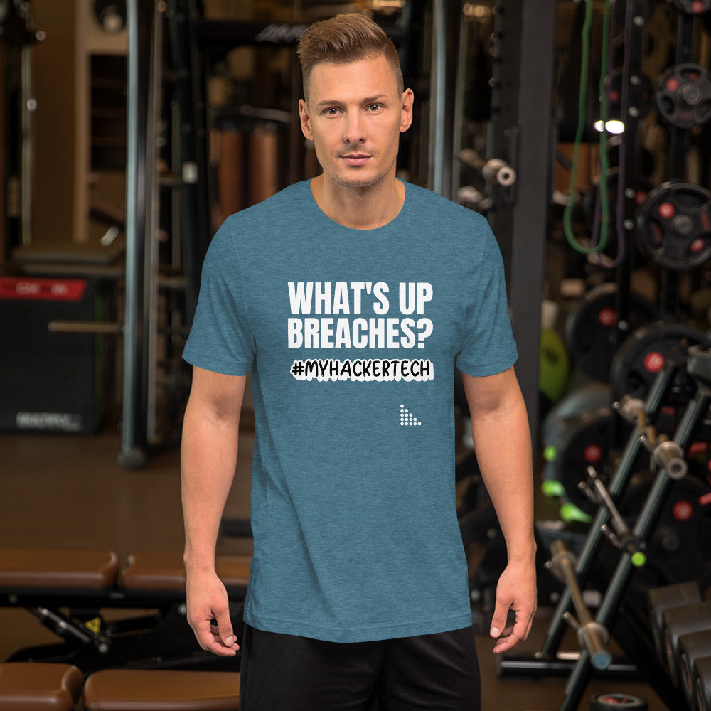 What's up breaches? - Short-Sleeve Unisex T-Shirt by DarkByteGear