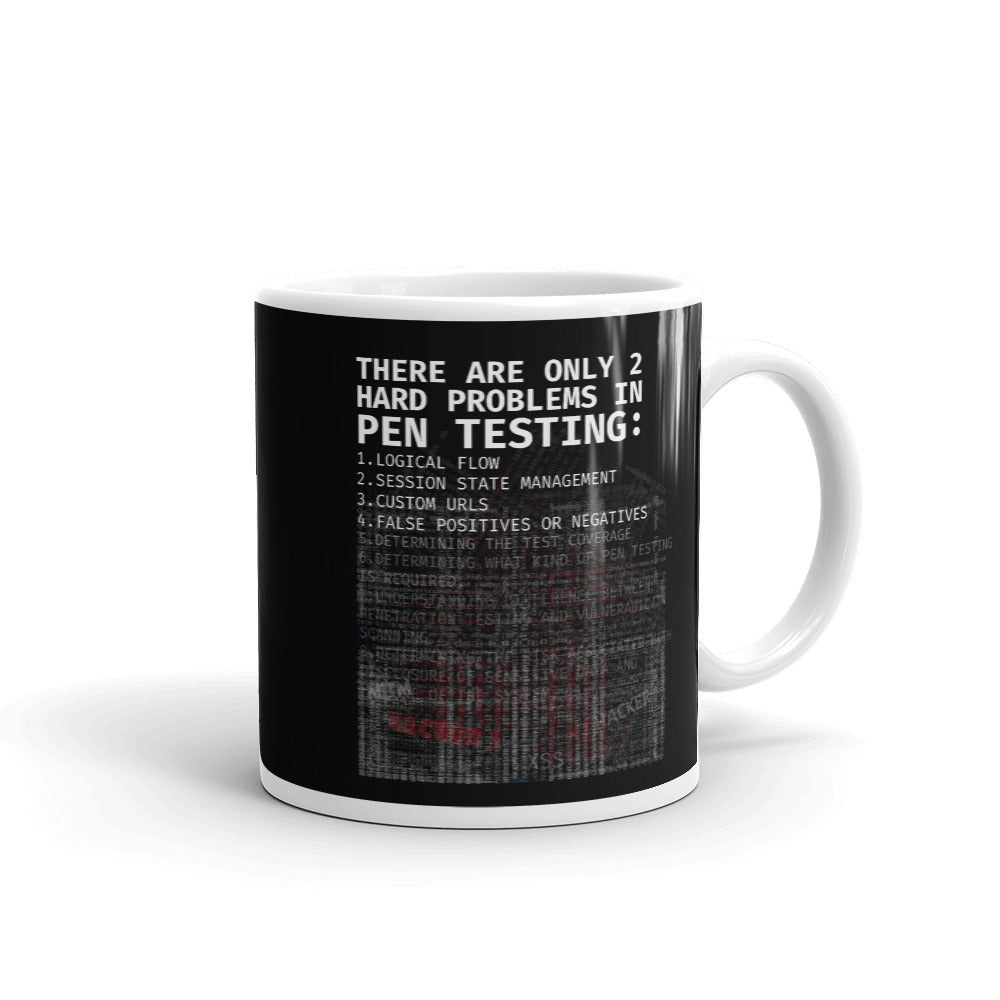 Problems in pen testing - Mug by DarkByteGear