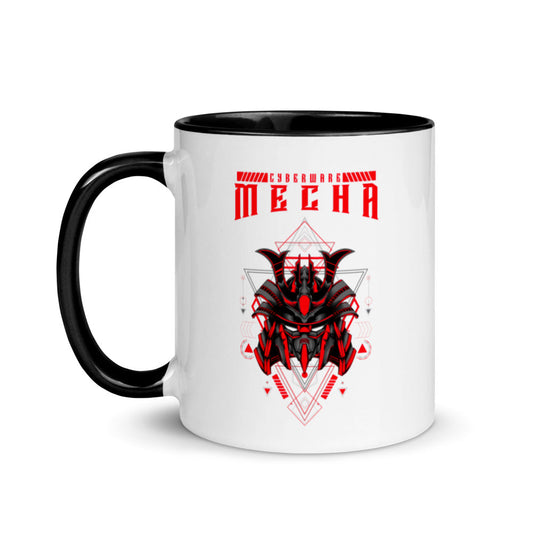 CyberWare Mecha - Mug with Color Inside by DarkByteGear