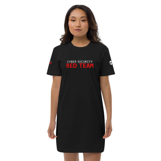 Cyber Security Red Team - Organic cotton t-shirt dress by DarkByteGear