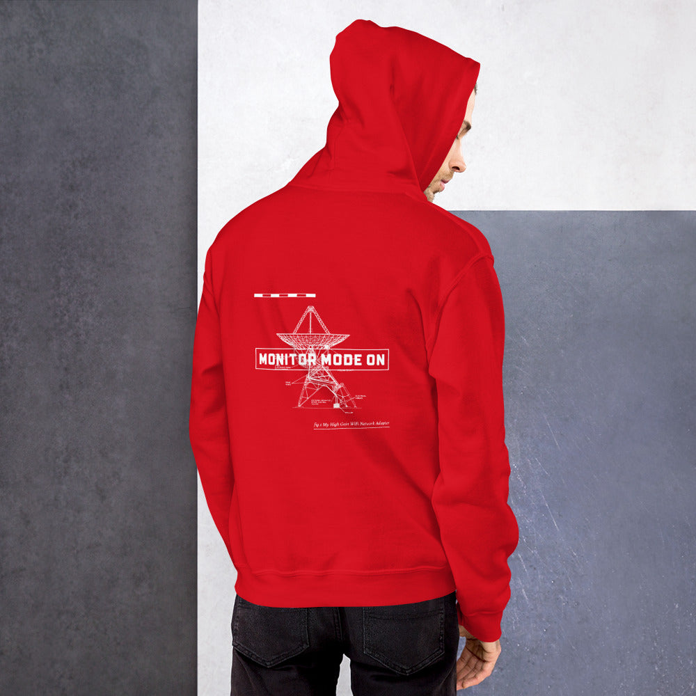 Monitor mode ON - Unisex Hoodie by DarkByteGear