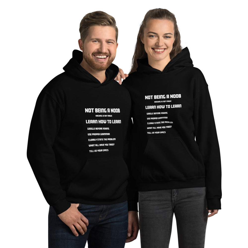Not Being A Noob - Unisex Hoodie by DarkByteGear