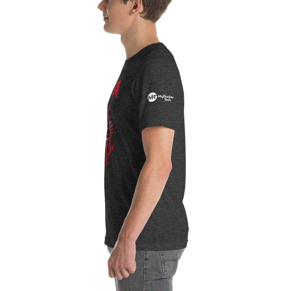CyberWare Mecha - Short-Sleeve Unisex T-Shirt ( all sides print) by DarkByteGear