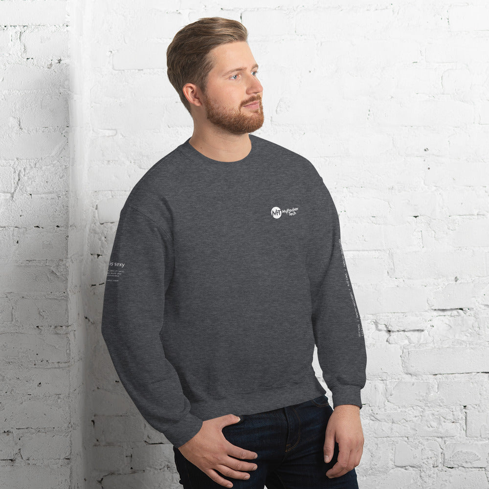 Linux is sexy - Unisex Sweatshirt (all side prints) by DarkByteGear