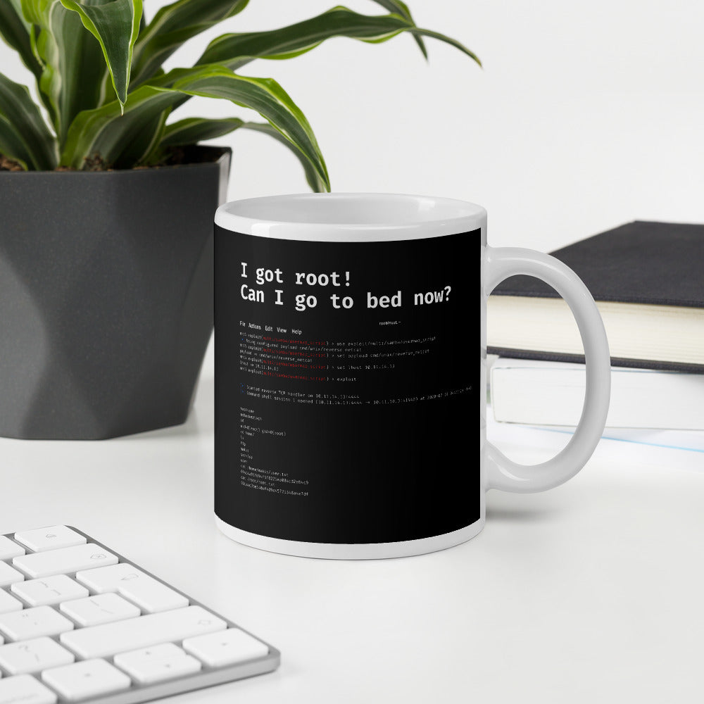 I got root! Can I go to bed now? - Mug by DarkByteGear