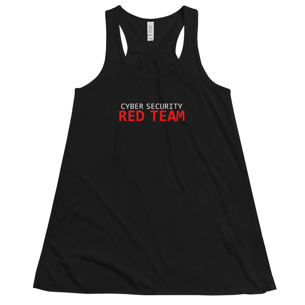Cyber Security Red Team - Women's Flowy Racerback Tank by DarkByteGear