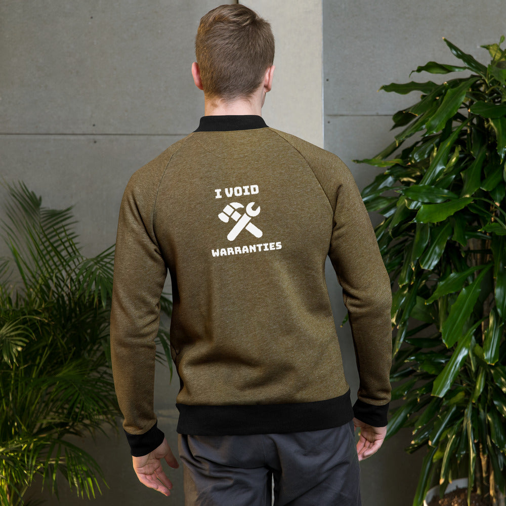 I void warranties - Bomber Jacket by DarkByteGear