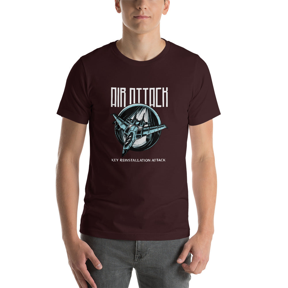 Key Reinstallation Attack - Short-Sleeve Unisex T-Shirt by DarkByteGear