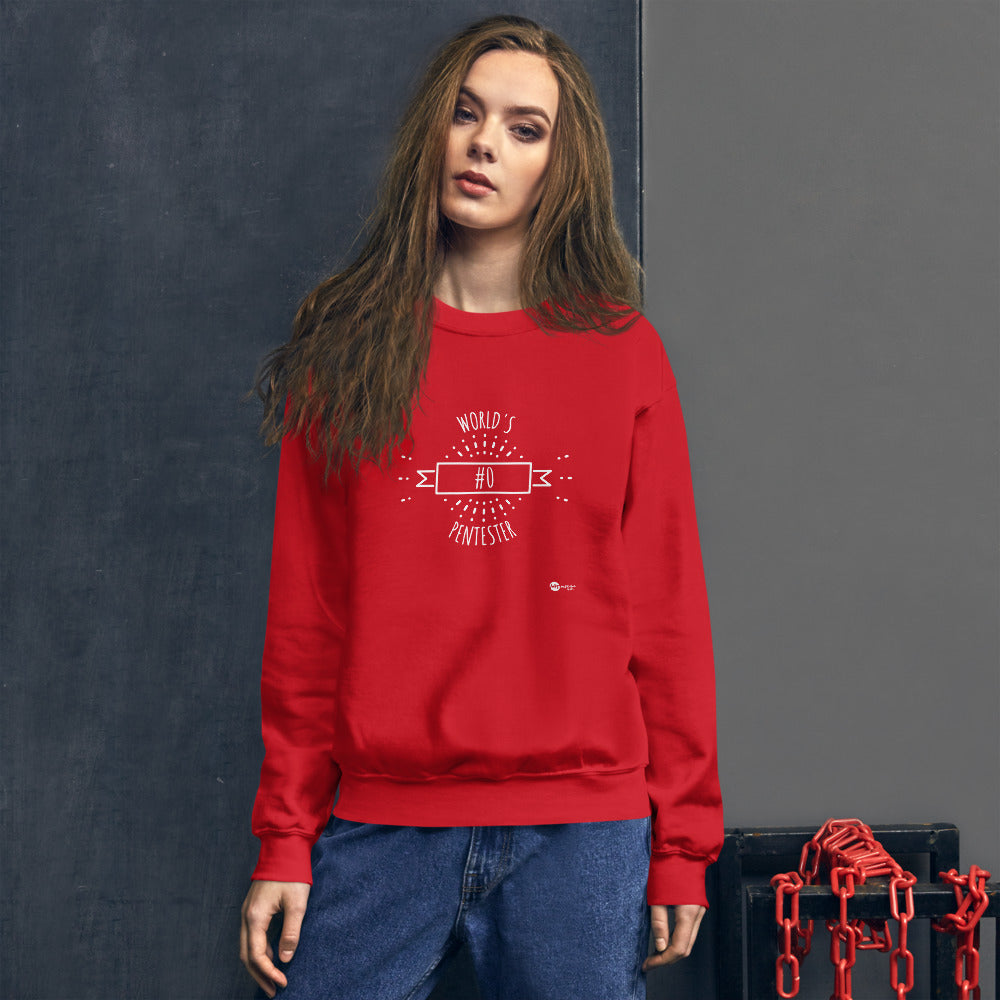 World's #0 Pentester- Unisex Sweatshirt by DarkByteGear