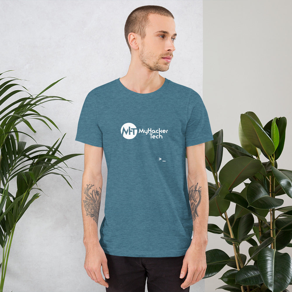 MyHackerTech - Short-Sleeve Unisex T-Shirt by DarkByteGear