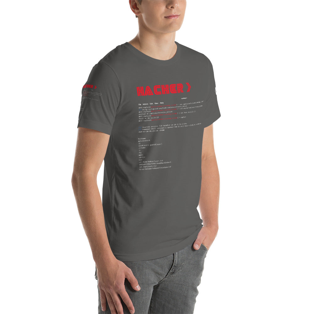 Hacker v3 - Short-Sleeve Unisex T-Shirt by DarkByteGear