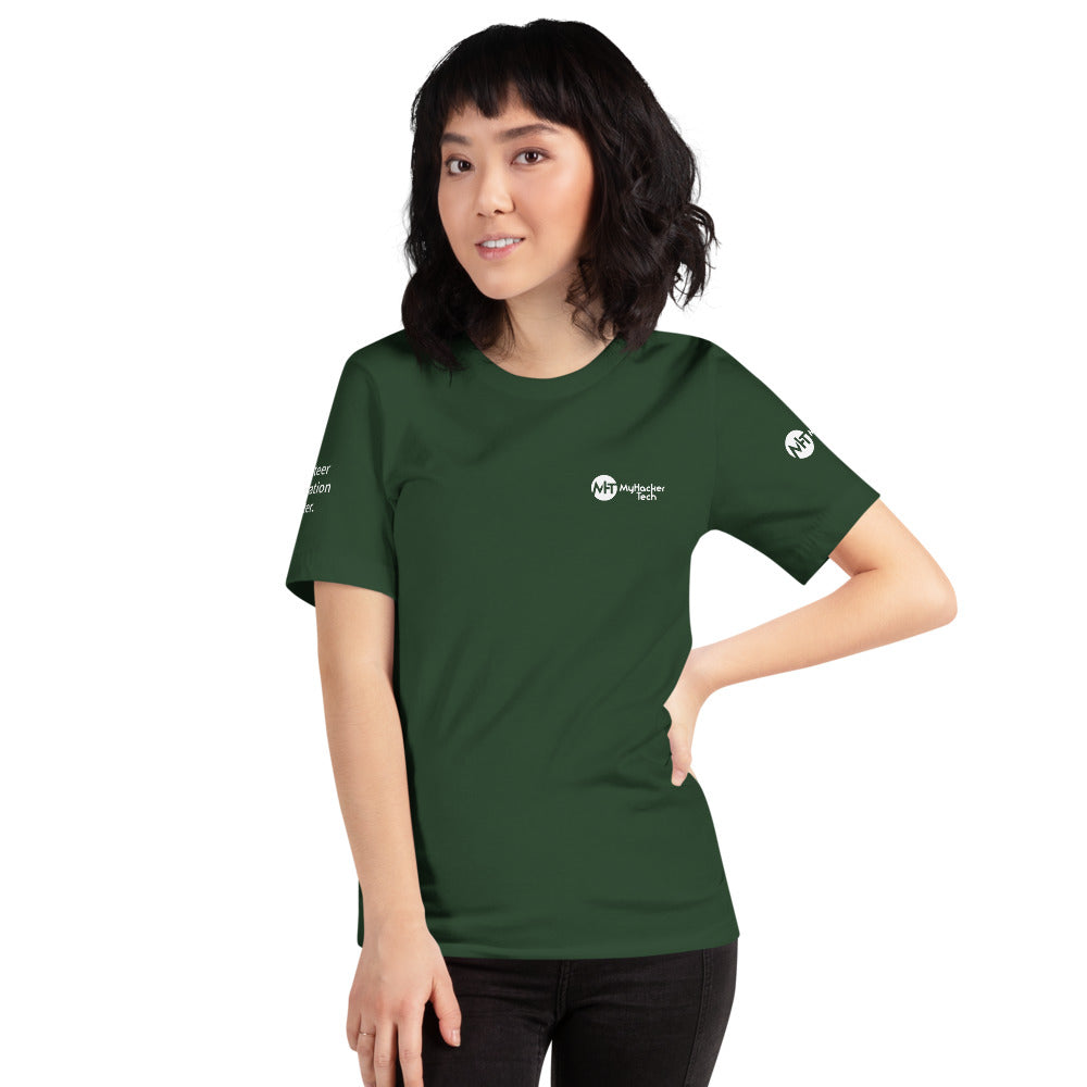volunteer penetration tester - Short-Sleeve Unisex T-Shirt ( with all sides designs) by DarkByteGear
