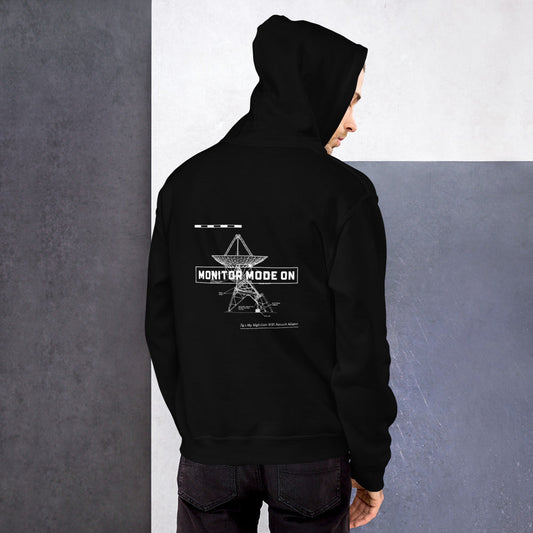 Monitor mode ON - Unisex Hoodie by DarkByteGear