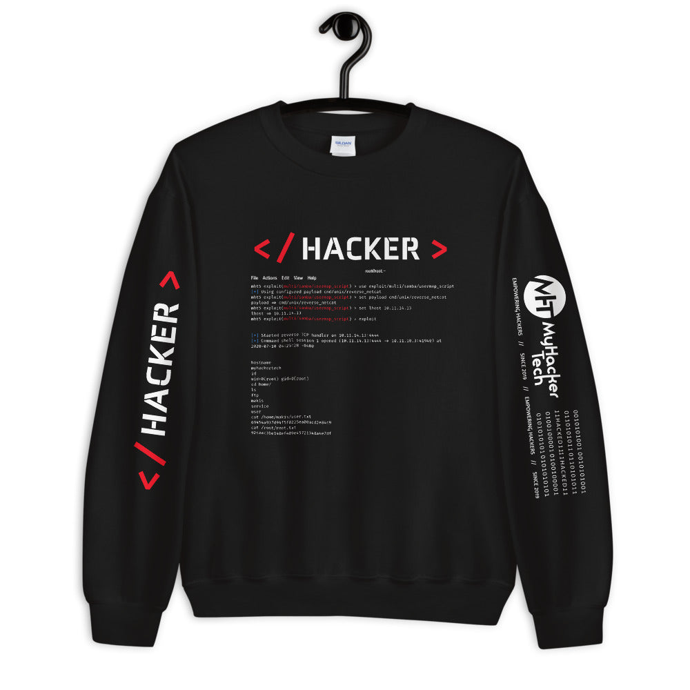 Hacker v.1 - Unisex Sweatshirt by DarkByteGear