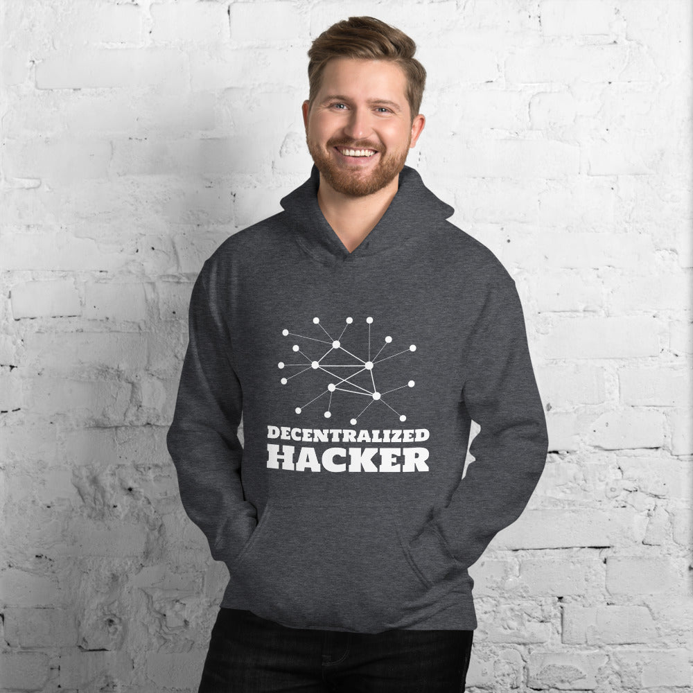 Decentralized Hacker - Unisex Hoodie by DarkByteGear