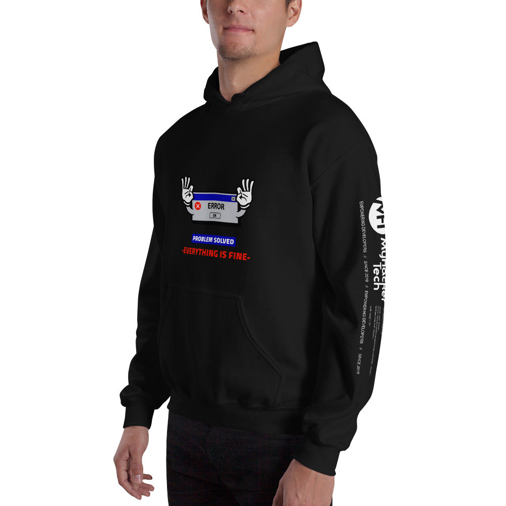 Problem solved - Unisex Hoodie by DarkByteGear