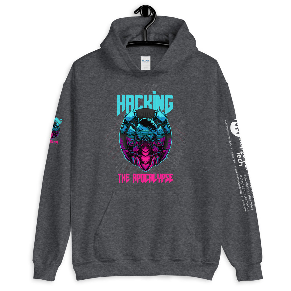 Hacking the apocalypse v2 - Unisex Hoodie by DarkByteGear