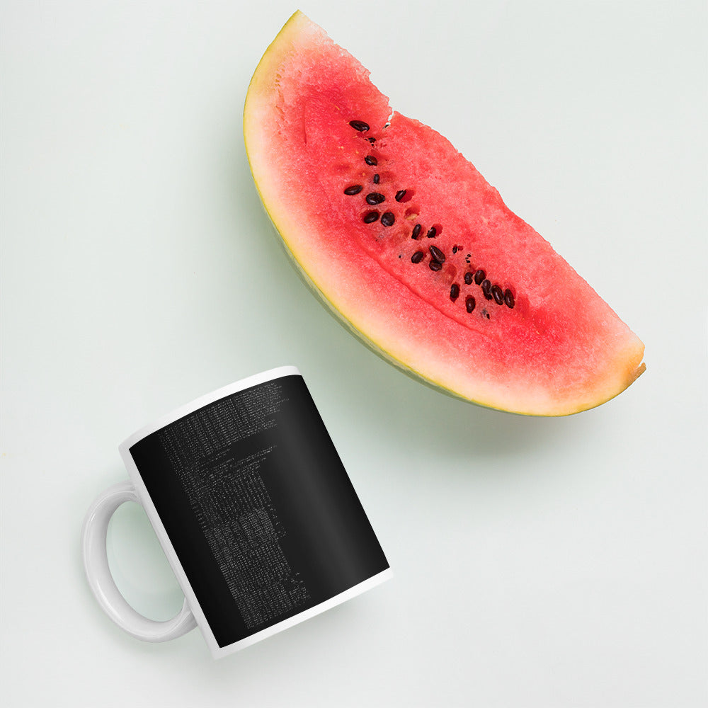 Hex dump - Mug by DarkByteGear
