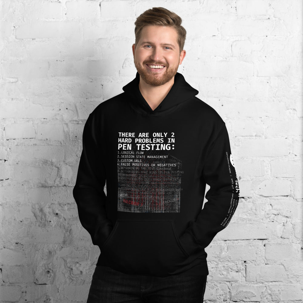 Problems in pen testing - Unisex Hoodie by DarkByteGear