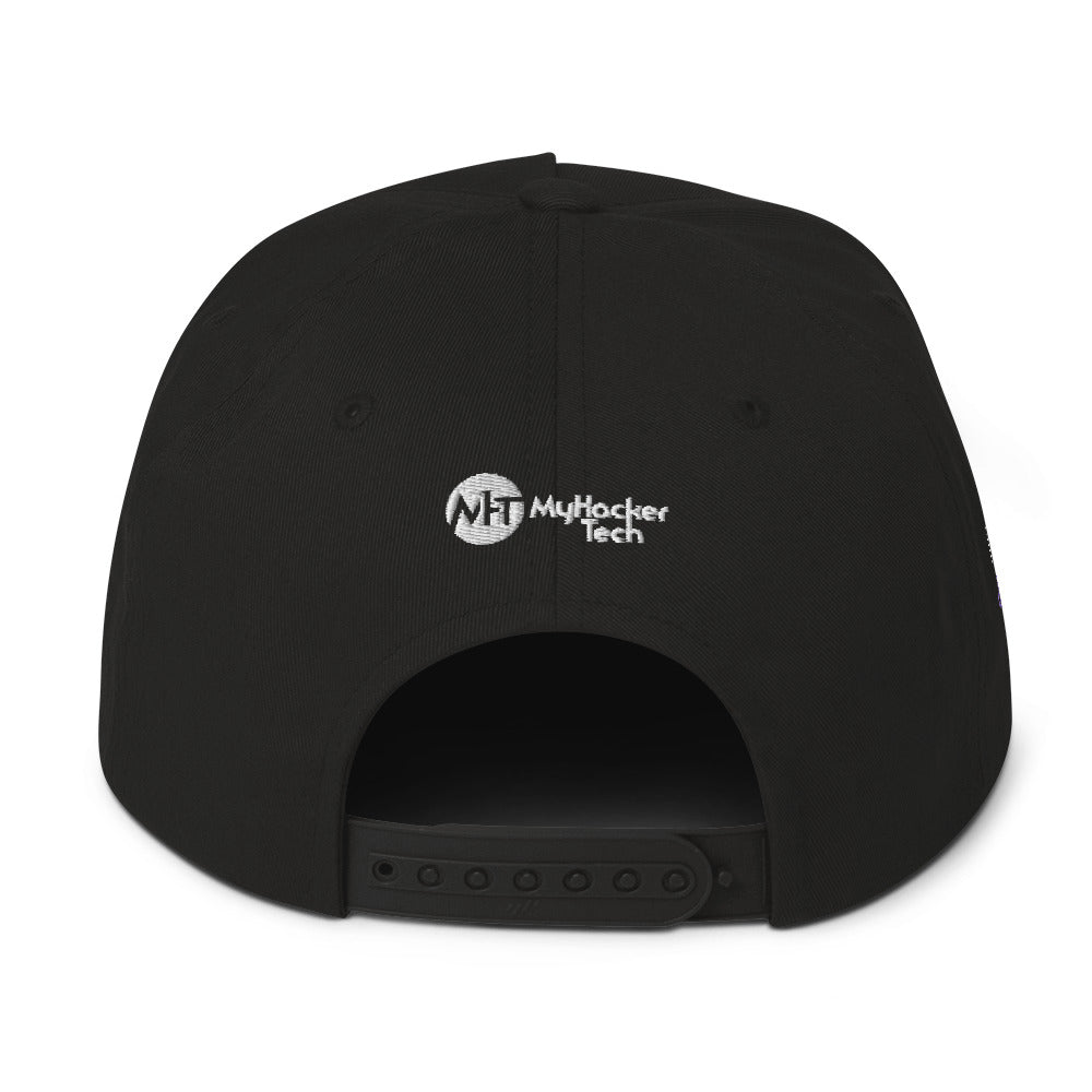 i need a break - Flat Bill Cap by DarkByteGear