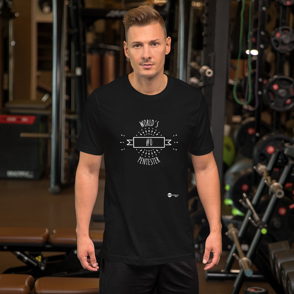 World's #0 Pentester - Short-Sleeve Unisex T-Shirt by DarkByteGear