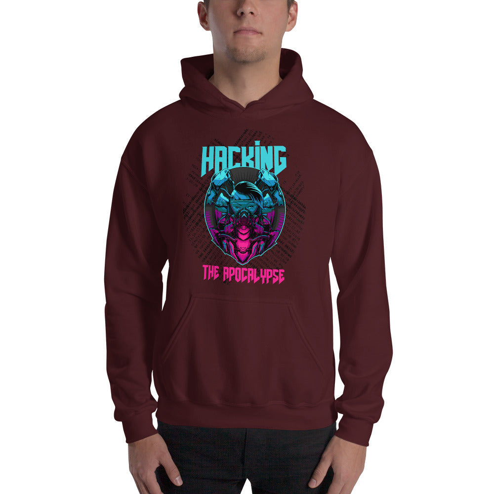 Hacking the apocalypse v2 -Unisex Hoodie by DarkByteGear