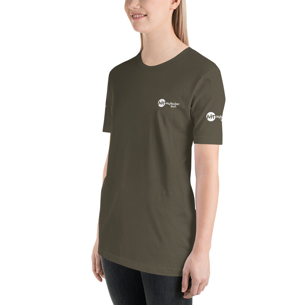 // no comment - Short-Sleeve Unisex T-Shirt (with all sides design) by DarkByteGear