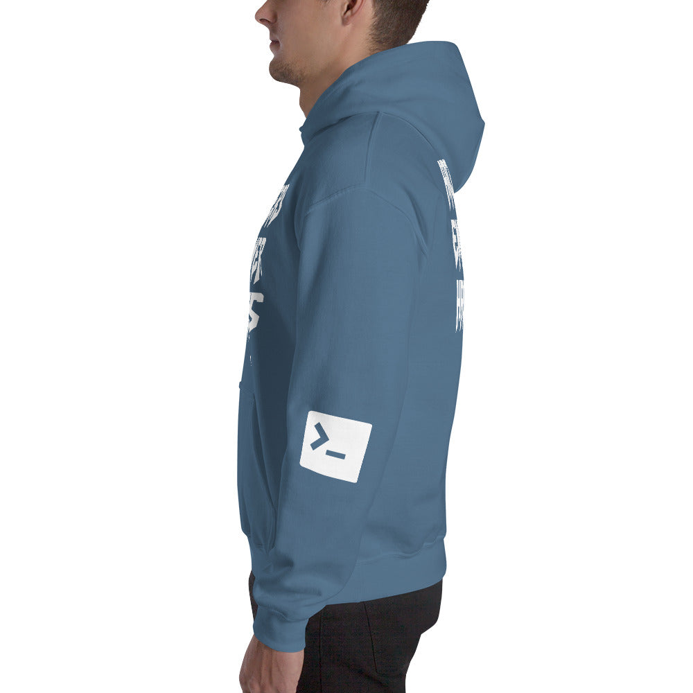 Hackers empower hackers - Unisex Hoodie by DarkByteGear