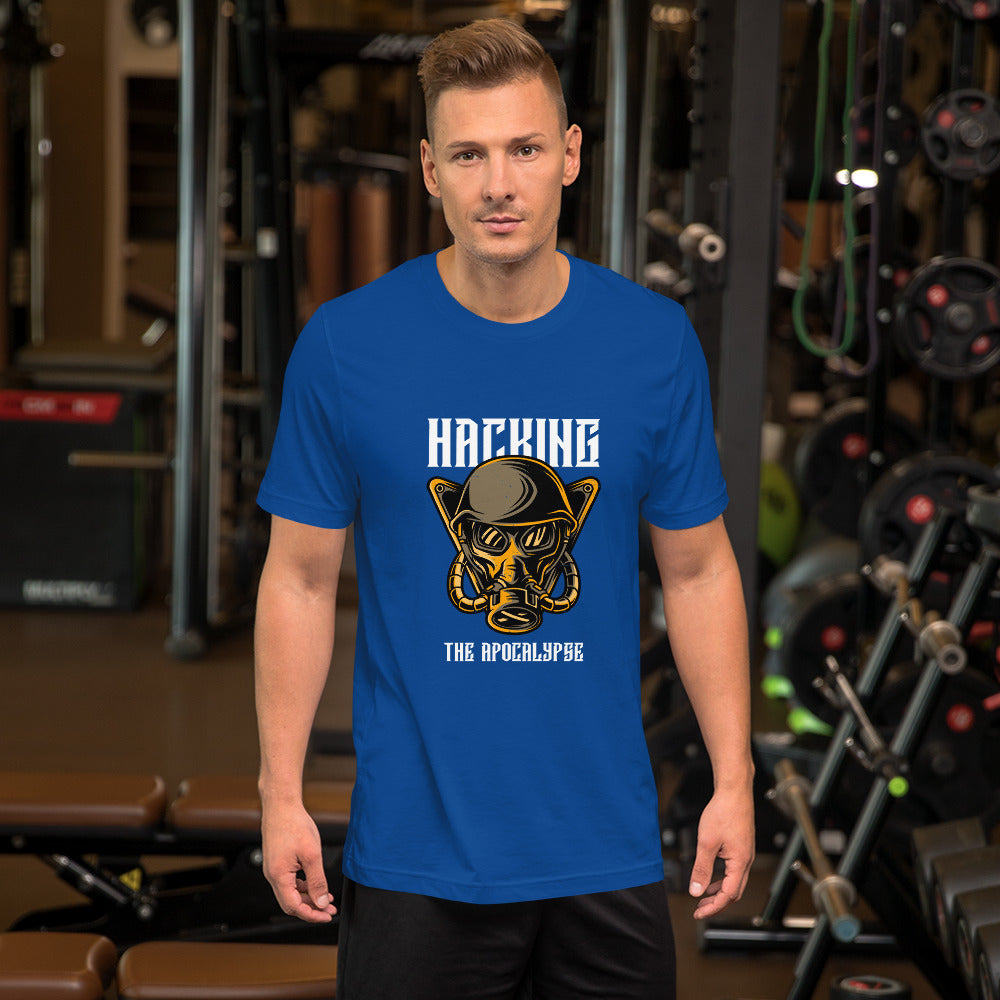 Hacking the Apocalypse - Short-Sleeve Unisex T-Shirt by DarkByteGear