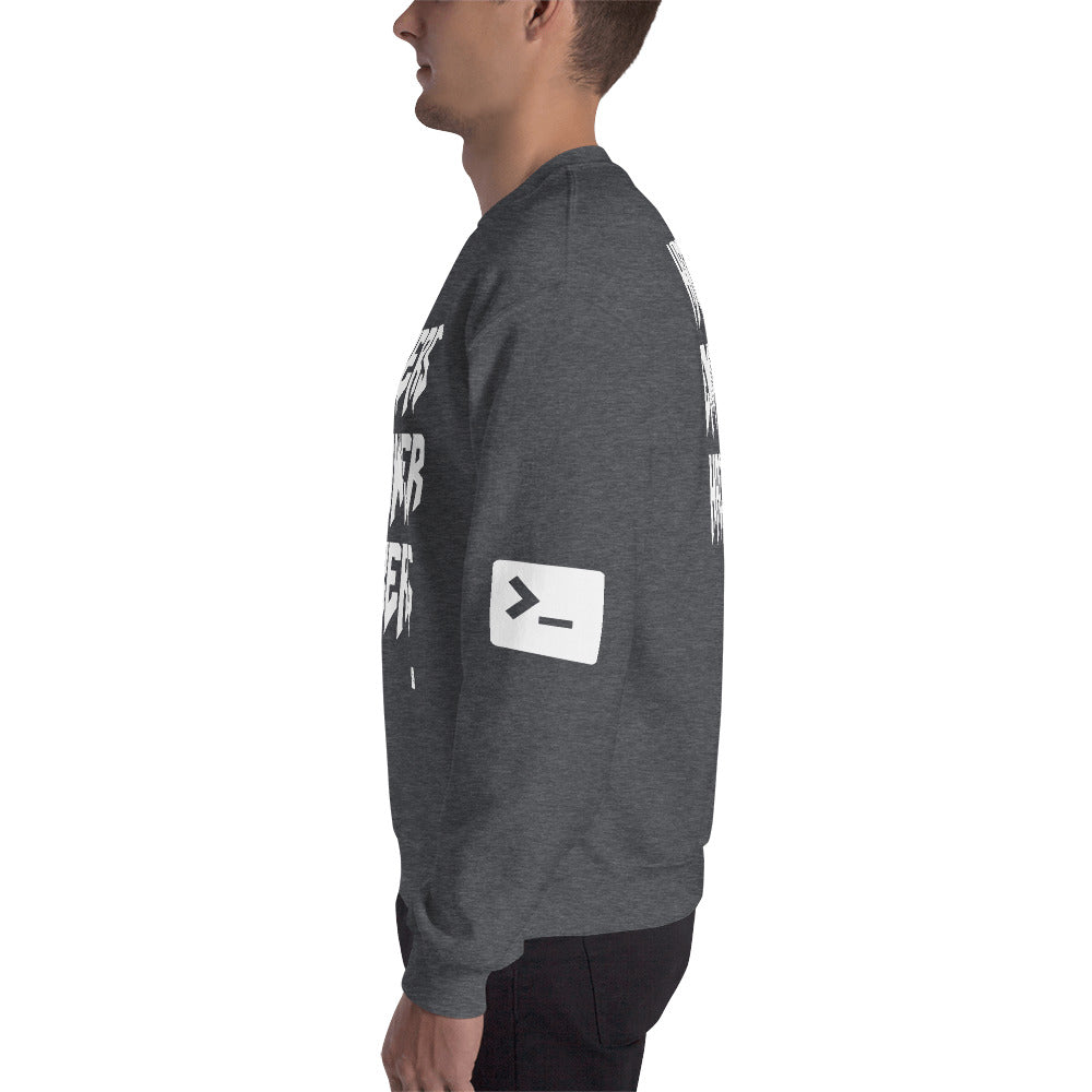 Hackers empower hackers - Unisex Sweatshirt by DarkByteGear